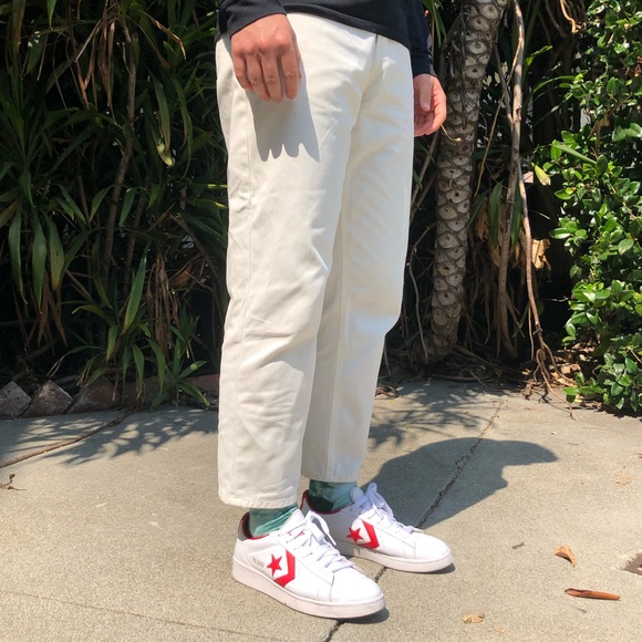 H&M Regular Fit Tapered and Cropped Jeans - Picture 3 of 3